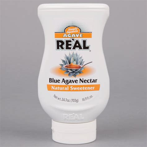 Real Agave Natural Sweetener 169 Fl Oz Bottle