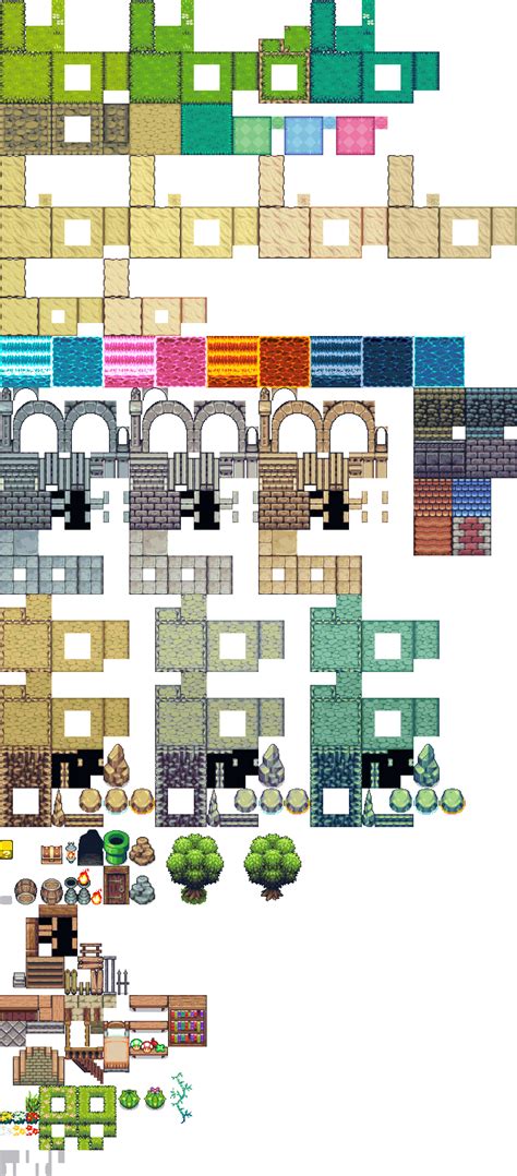 Free 16x16 Tileset By Neoz7 On Deviantart Pixel Art Games Pixel Art