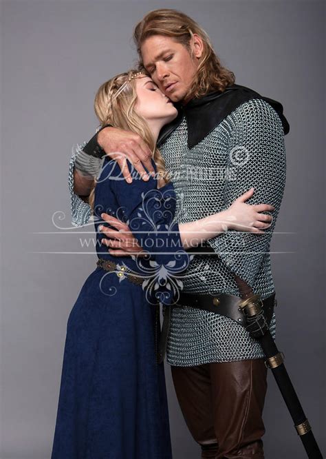 Period Images Medieval Couple Embrace