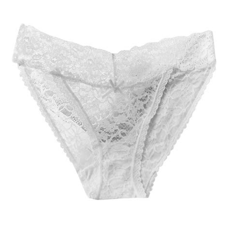 women s sexy thong panties floral lace hollow out underwear see through panty lingerie sleepwear