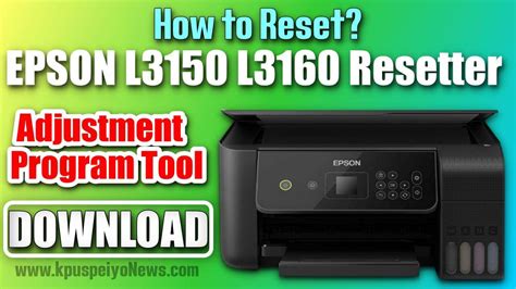 FREE Download Epson L L Resetter Guide