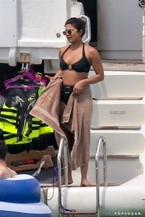Priyanka Chopra S Black Bikini With Nick Jonas In Miami POPSUGAR