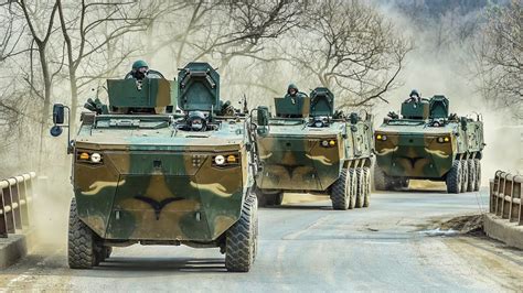 South Korea Orders 3rd Batch Of K806 And K8080 Wheeled Armored Vehicles