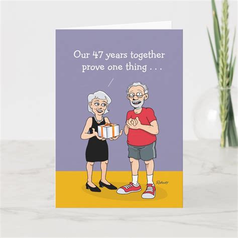 Love Is 47th Wedding Anniversary Card Zazzle Wedding Anniversary