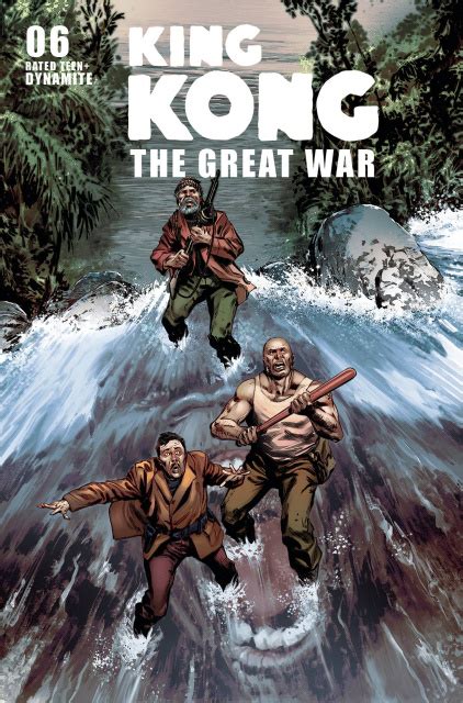 King Kong The Great War 6 Guice Cover Fresh Comics