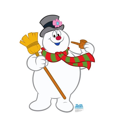 Life Size Frosty The Snowman Cardboard Standup Frosty The Snowman