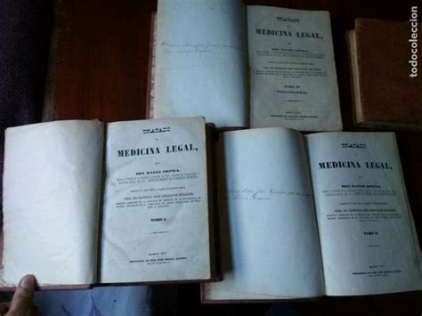 Tratado De Medicina Legal 1847 Mateo Orfila Comprar Libros