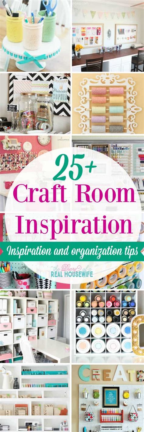 Steal from anywhere that resonates with inspiration or fuels your imagination. Craft Room Inspiration - The Diary of a Real Housewife