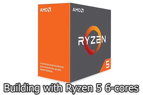 Building A Pc With The Ryzen 5 1600x And 1600 Logical Increments Blog