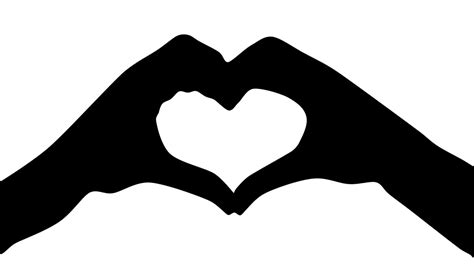 Two Hands Holding A Heart Clipart Transparent