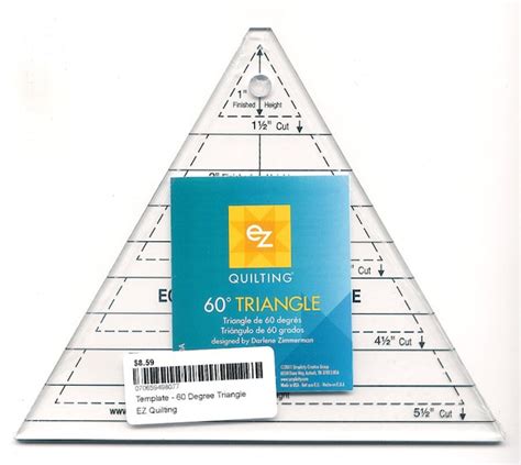 Ruler Template 60 Degree Triangle By Darlene Zimmerman For