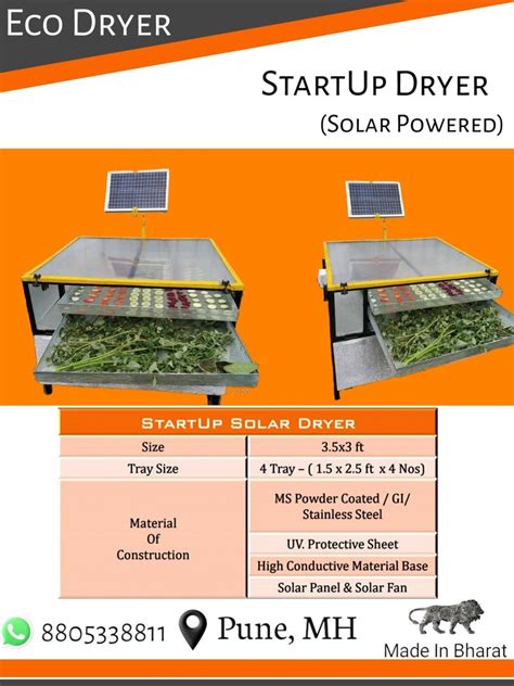 Solar Dryer Kg At Rs Solar Air Dryer In Pune ID