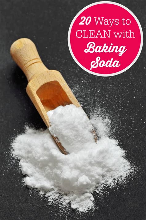 20 Ways To Clean With Baking Soda Simply Stacie