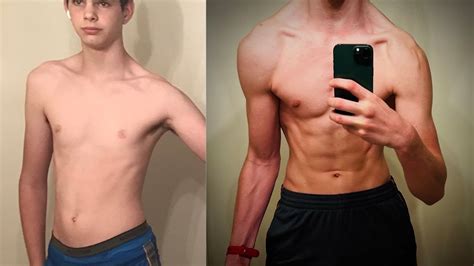 6 Month Natural Body Transformation 14 Year Old Youtube