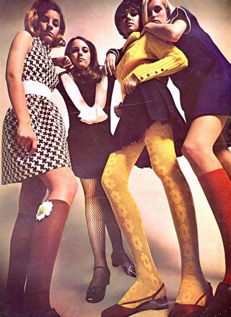 Vintagefashionandbeauty “hanes Hoisery 1968 ” Sixties Fashion Mod Fashion 60s Mod Fashion