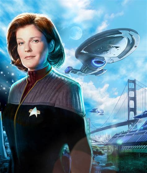 Admiral Kathryn Janeway She S So Badass Fandom Star Trek Star Trek