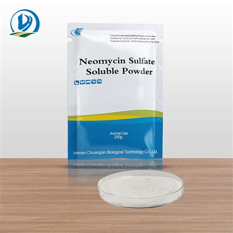 Oxytetracycline Hcl Neomycin Sulphate Vitamins Soluble Powder