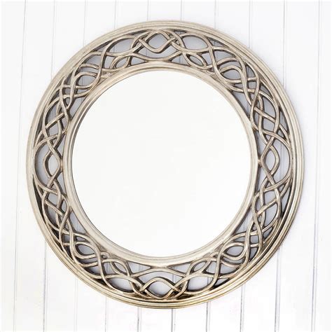 Graduate round black mirror 24 options. twisted elaborate round mirror by decorative mirrors ...