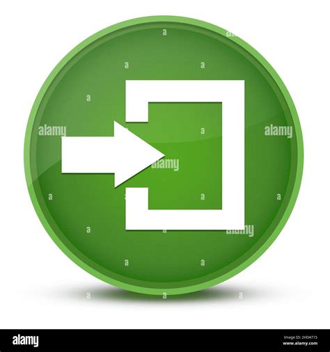 Login Green Icon Hi Res Stock Photography And Images Alamy