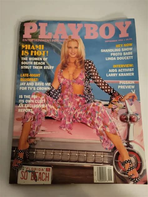 Playboy Magazine September Miami Is Hot The Women Of South
