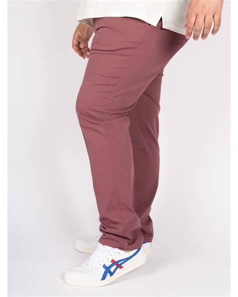 Pantalon Chino Grande Taille Pourpre D Lav Size Factory