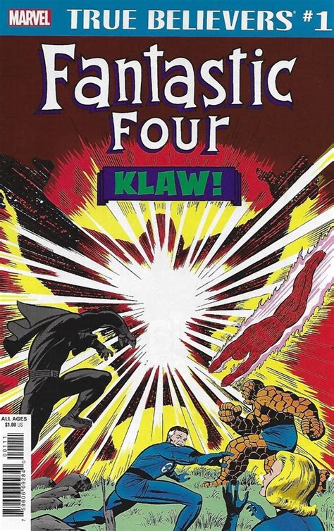 Fantastic Four Comic Issue 1 Klaw Classic Reprint 2019 Stan Lee Jack
