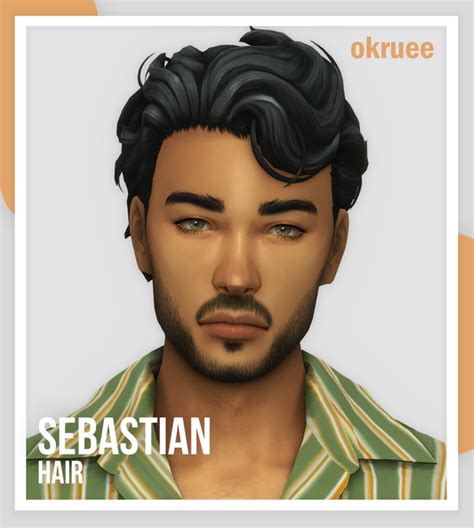 Sebastian Hair Patreon Sims Hair Sims 4 Hair Male Sims