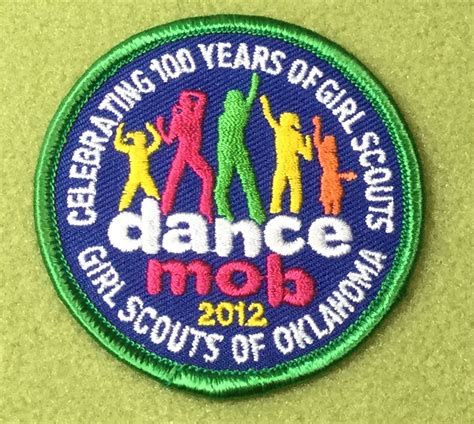 Girl Scouts Oklahoma 100th Anniversary Patch Celebrating 100 Years Of
