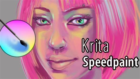 Rainbow Krita Speedpaint Youtube