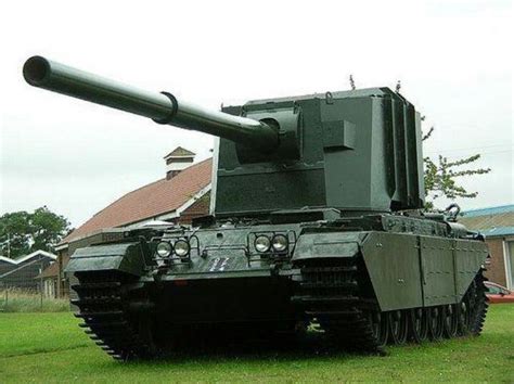Fv4005 Stage 2 British Prototype Of Tank Destroyer Armed In 183 Mm