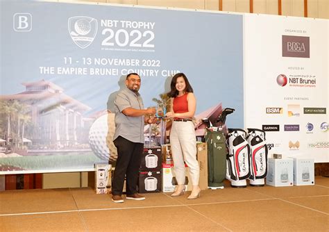 Nbts Golf Tournament Donates 10000 To Dana The Bruneian