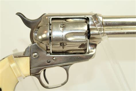 Antique Colt SAA Single Action Army Peacemaker Hog Leg Revolver Ancestry Guns