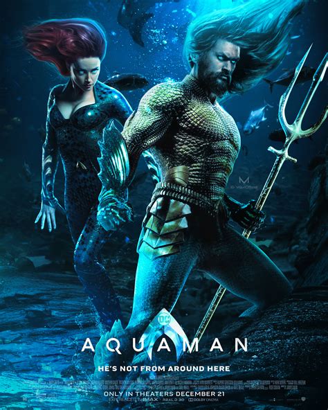 Aquaman 2018 Movie Poster Lukisan
