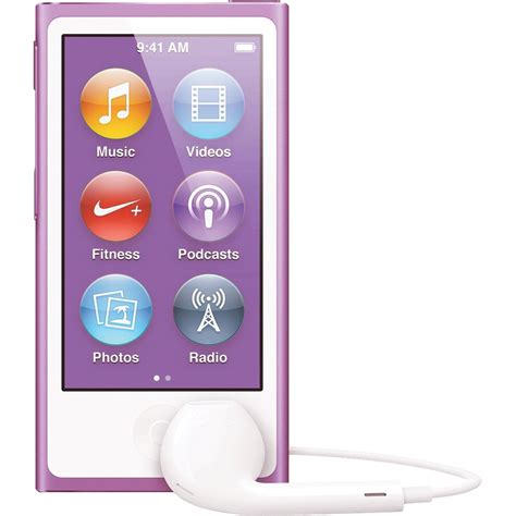 Apple Ipod Nano 16gb Purple 7th Generation Latest Model Music Player