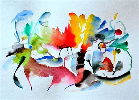 Abstract Watercolor In 2021 Watercolor Paintings Abstract Abstract