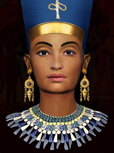 Queen Ankhesenamun Wife Of Tutankhatet Daughter Of Akhenaten Egipcio Egipto Antiguo