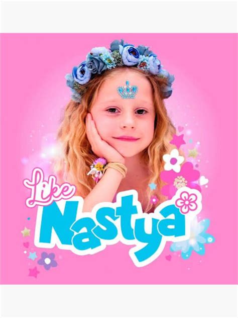 Like Nastya Sticker For Sale By Meganwilhelm3 Redbubble
