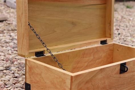 Original Treasure Chest With Safety Hasp And Hinges Lockable Etsy
