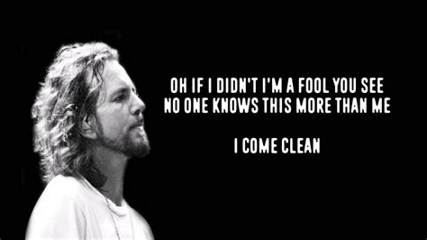 Pearl Jam Just Breathe Lyrics Youtube