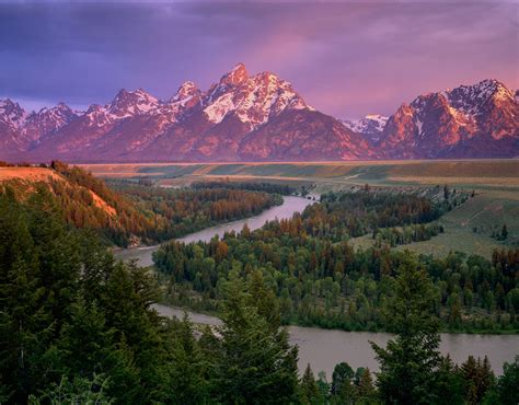 Snake River Overlook And The Grand Teton Vern Clevenger Photography