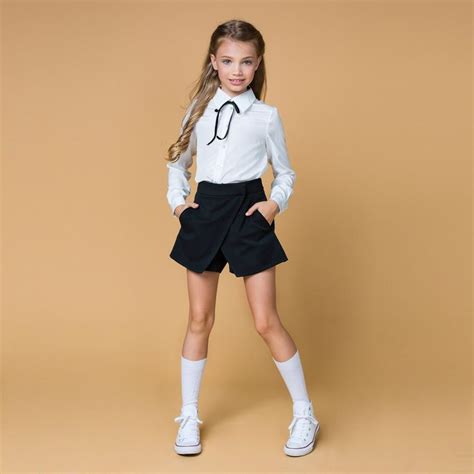 Vk Одежда для маленьких девочек Школьная одежда для