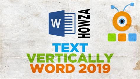 If you have a macos that's running a 2011 version, the steps are slightly different to rotate text How to Type Text Vertically in Word 2019 - YouTube