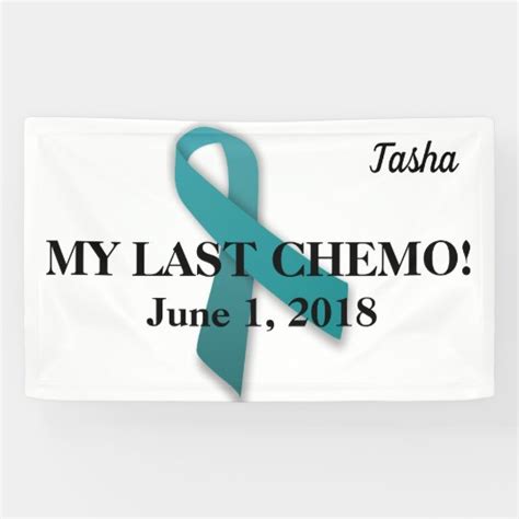 My Last Chemo Celebration Banner