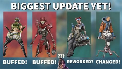 Apex Legends Huge Update L Patch Notes L Time Stamps In The