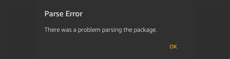 • there is a problem with the parsing of the package is an error message appears when you try to push the application on the shiny new kindle fire. How to Install Android Apps on Amazon Kindle Fire HD (No ...