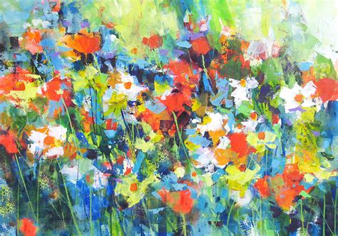 Loose And Free Flower Painting With Soraya French Cornwall School Of Art