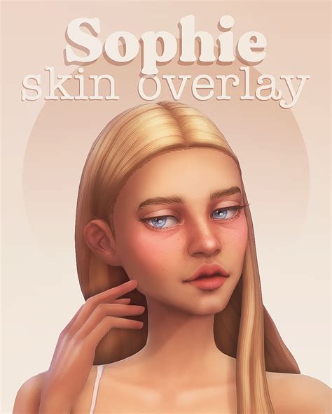 Unfold Female Skin For Ts Terfearrence On Patreon In The Sims Sophie Overlay Body Blush