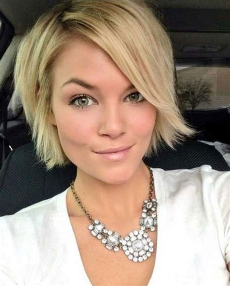 Bob Haircut With Side Swept Bangs Rockwellhairstyles