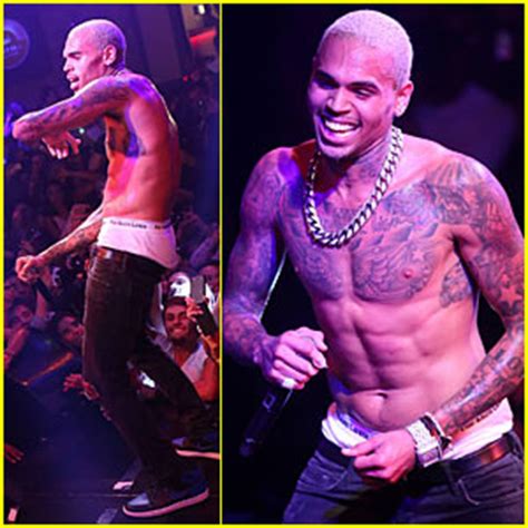 Chris Brown Shirtless At Gotha Club In Cannes Chris Brown