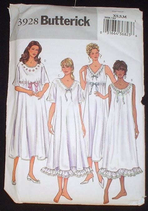 Free Printable Nightgown Pattern